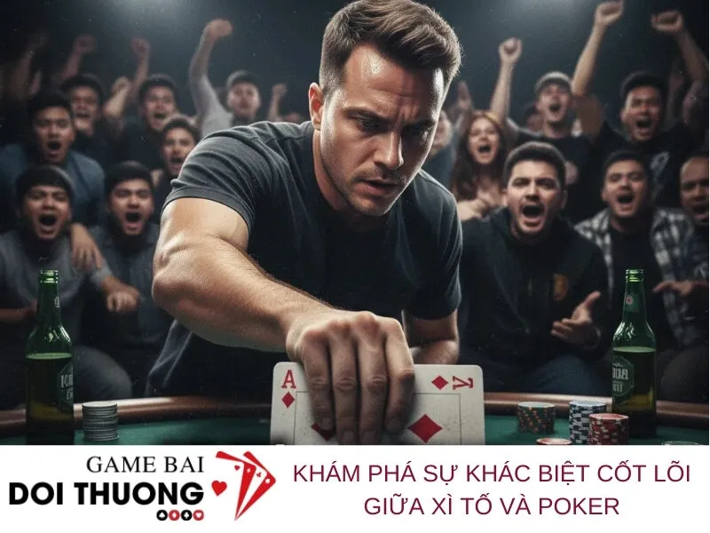 Khám phá sự khác biệt cốt lõi giữa Xì Tố và Poker