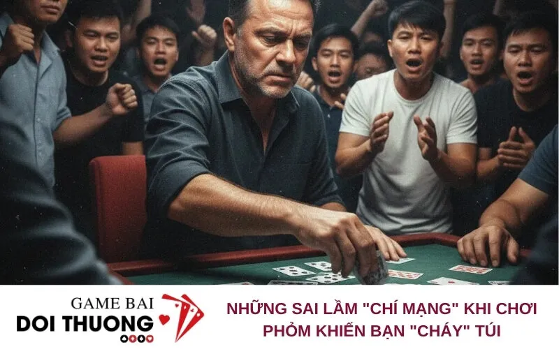 Những Sai Lầm "Chí Mạng" Khi Chơi Phỏm Khiến Bạn "Cháy" Túi